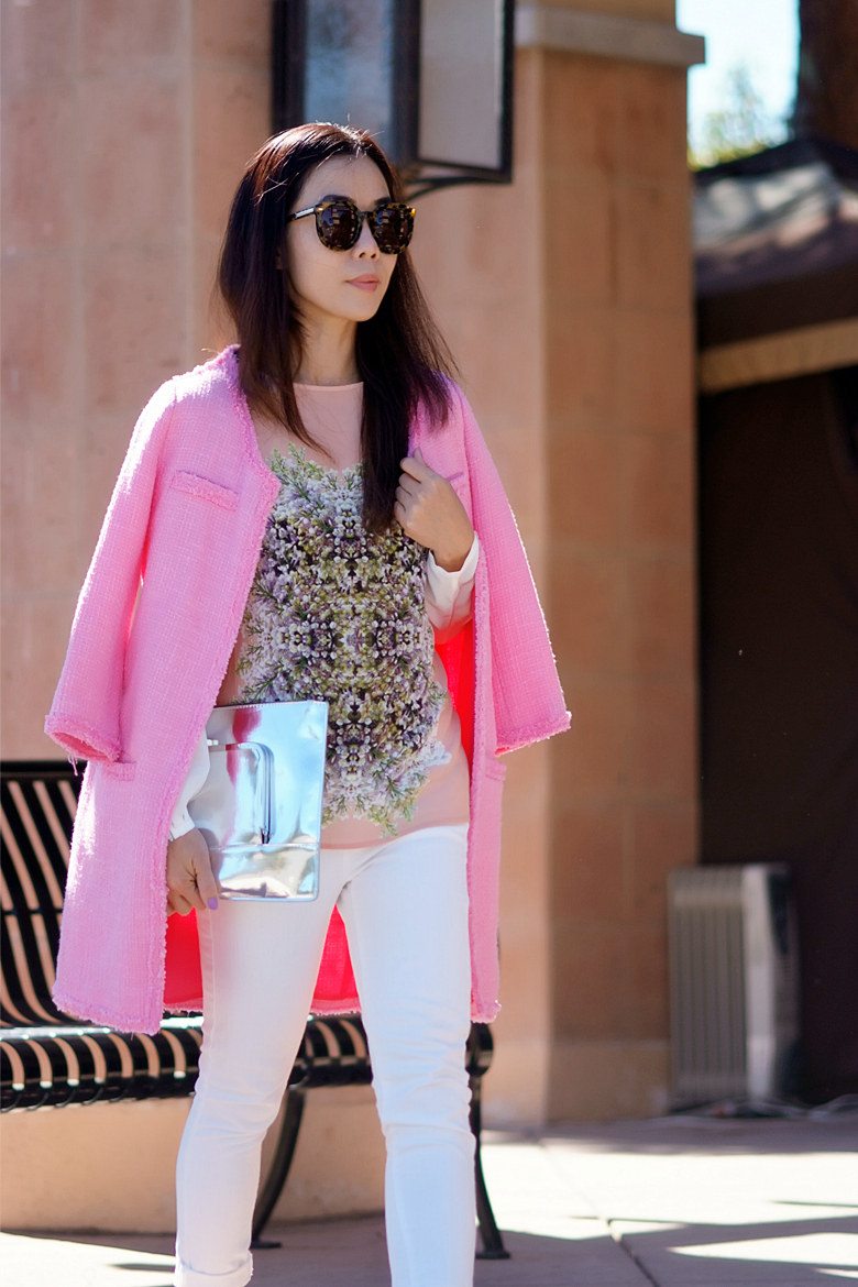 HallieSwanson-Miu-Miu-Silver-Bow-Shoes-LUBLU-Blouse-JCrew-Jeans-Zara-Pink-Jacket_0.jpg