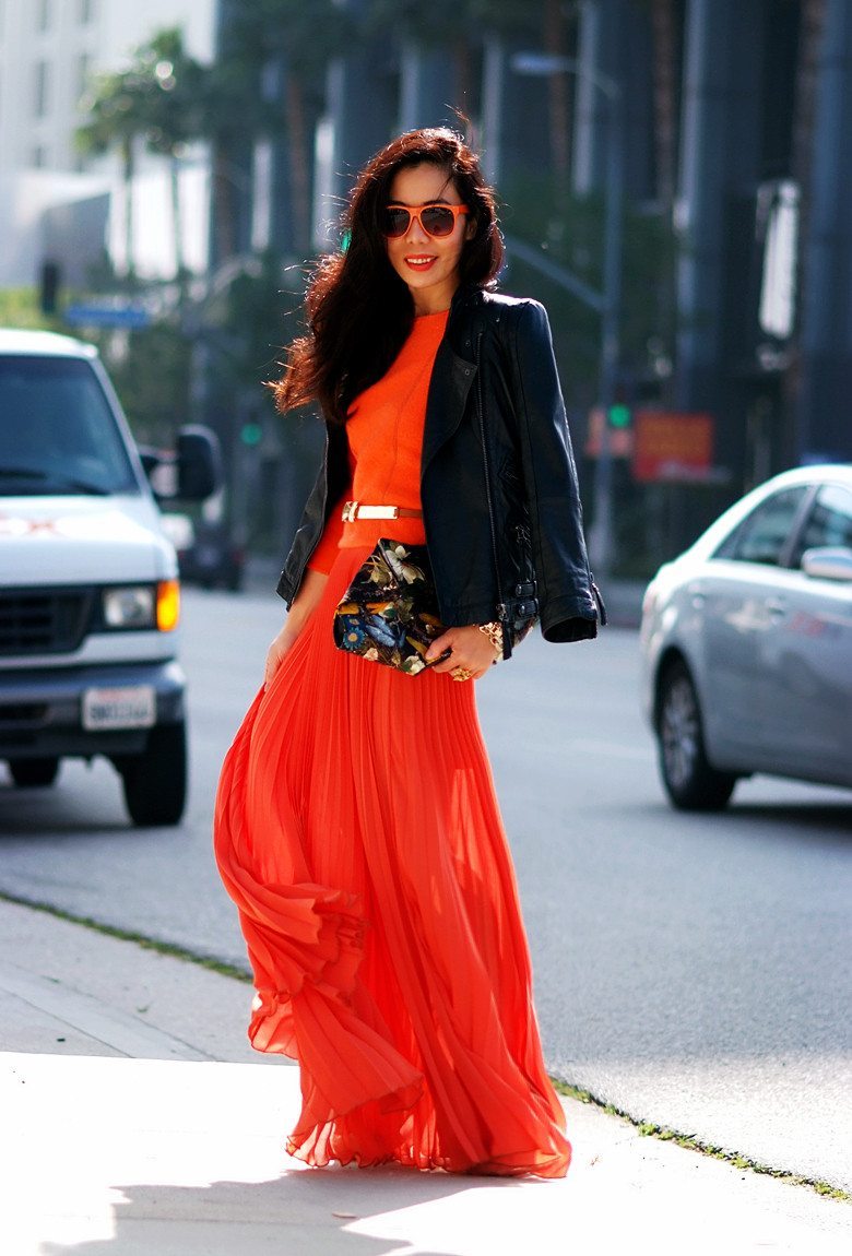 HallieDaily Maxi Orange_9