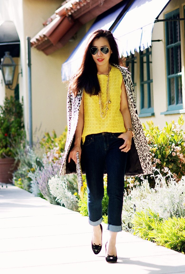 Yellow Clutch and Cat Face Pumps_2