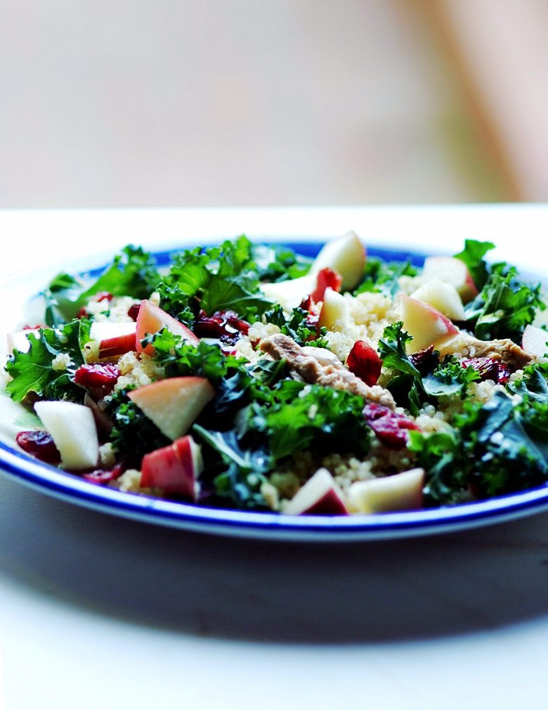 Kale, Quinoa, Apple Salad_1