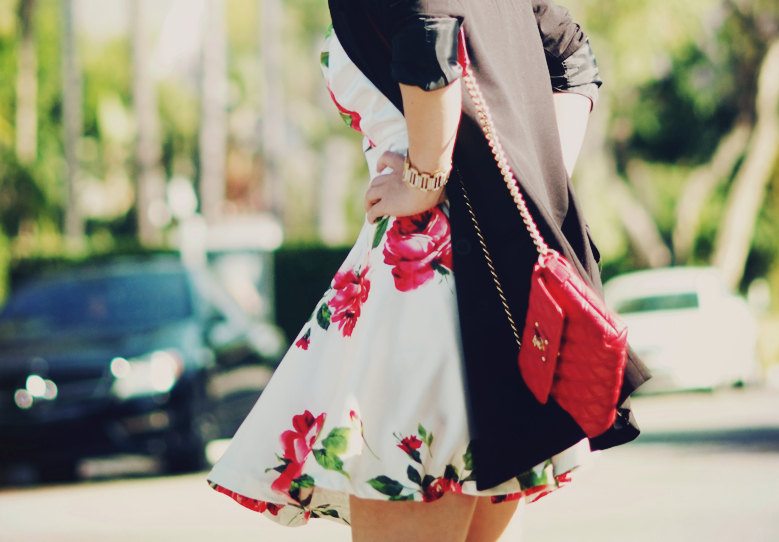 Red Rose Dress and Bag_0