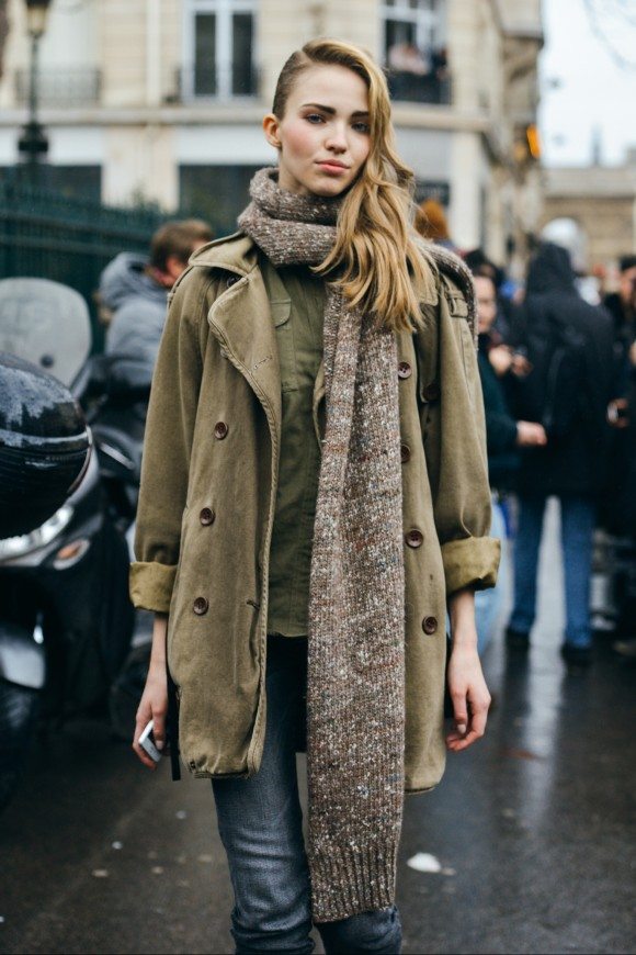Inspiration From the Spring 2015 Couture Street Style: Oversized Parka ...