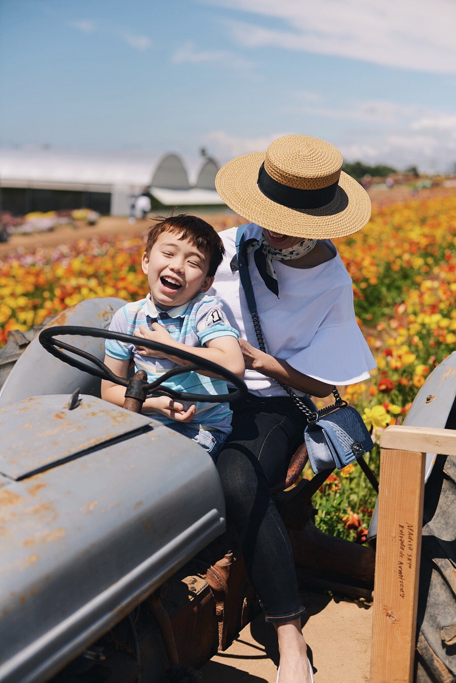 Travel, Flower Field, CA, Mothers Day, Love, Flowers, Pretty, via: HallieDaily