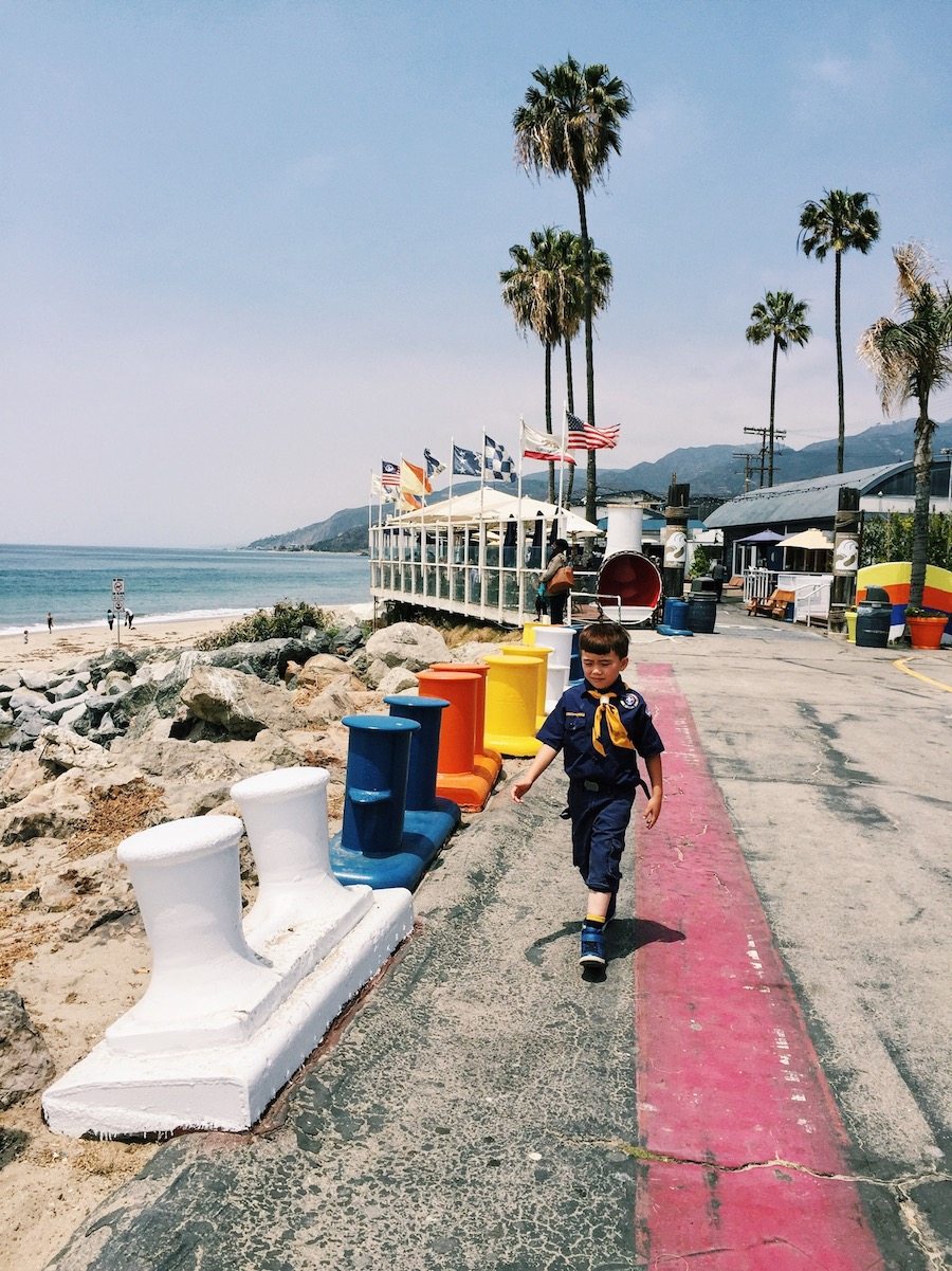 Family Beach Life, Embroidered Dress, M.Gemi Flower Sandals, Mirrored Sunglasses, Sun Hat, via: HallieDaily