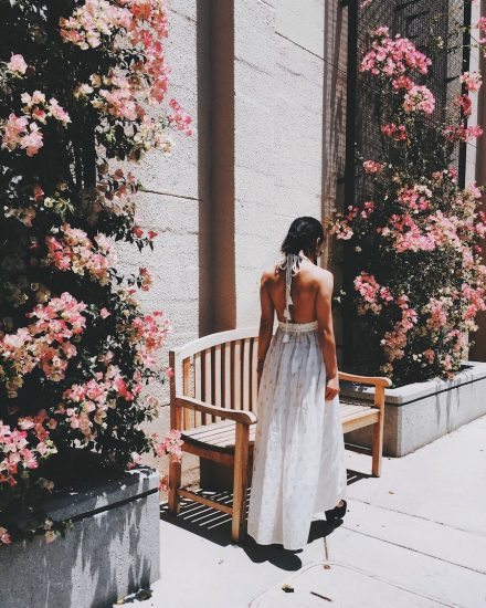 HallieDaily, Street Style, Outfit, Maxi Skirt, Lace Dress, Summer Style