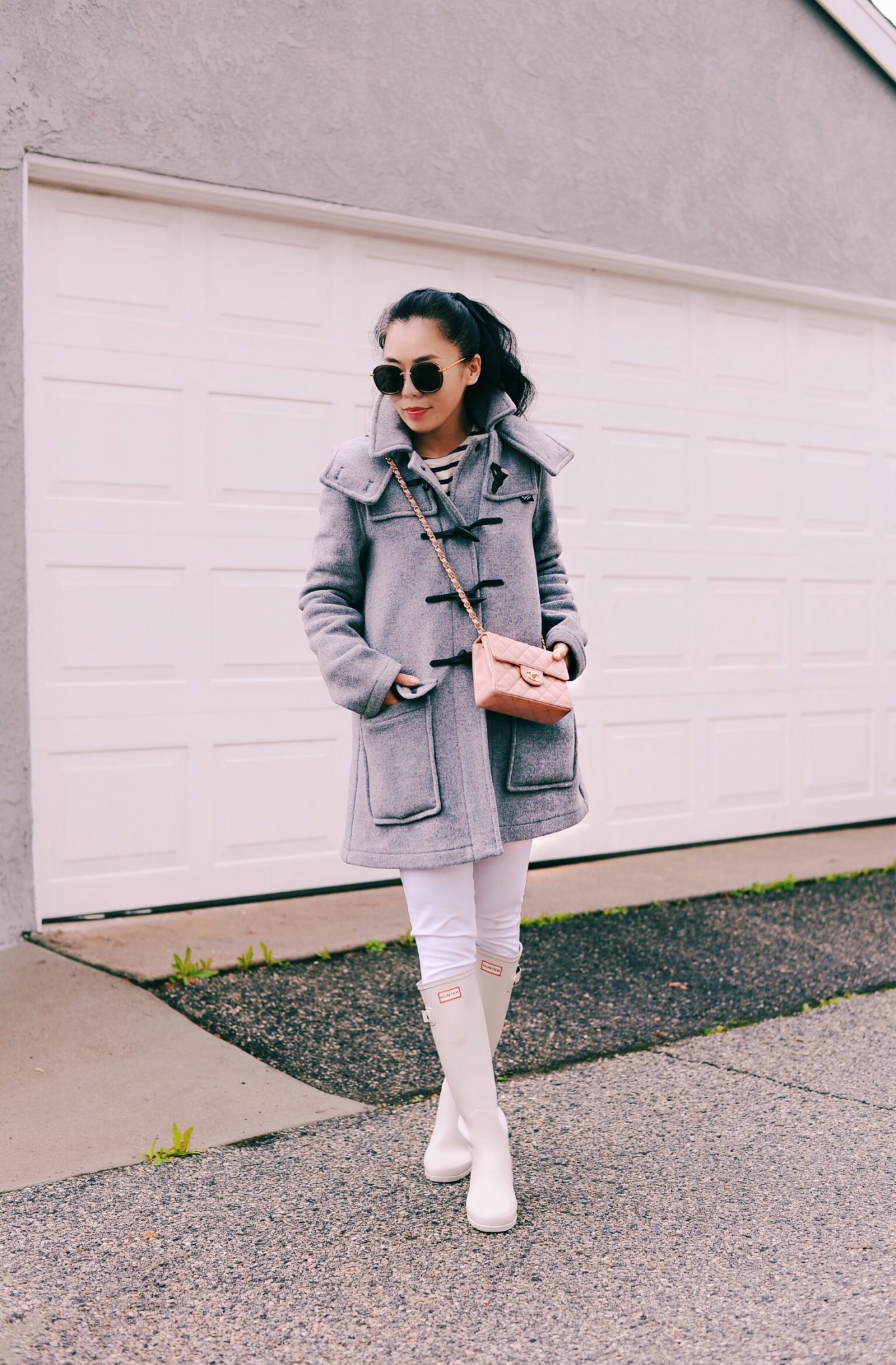 winter rainy day outfits