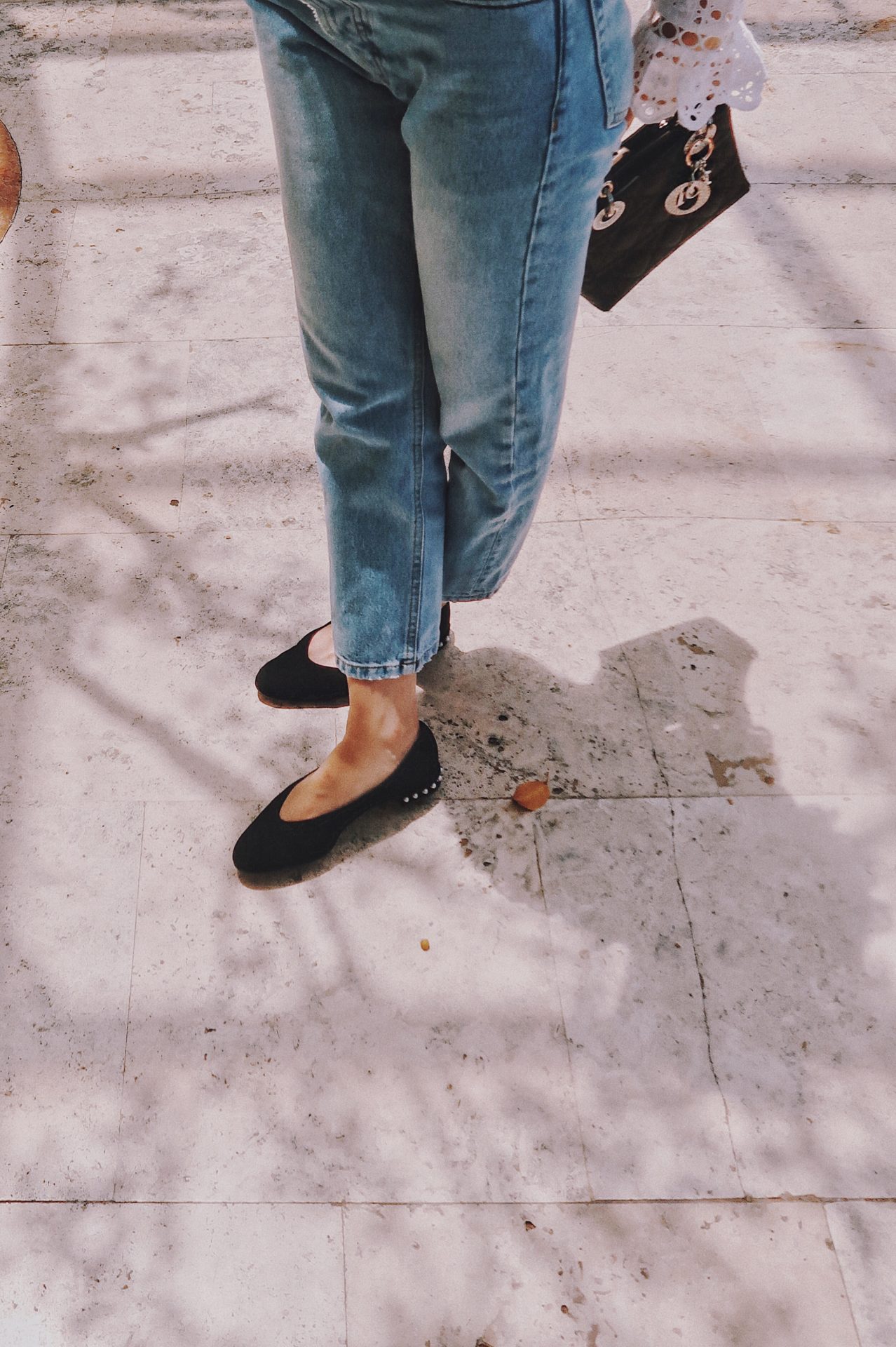 The Shoe Trend You Can Wear From Summer To Fall — Pearl Suede Flats