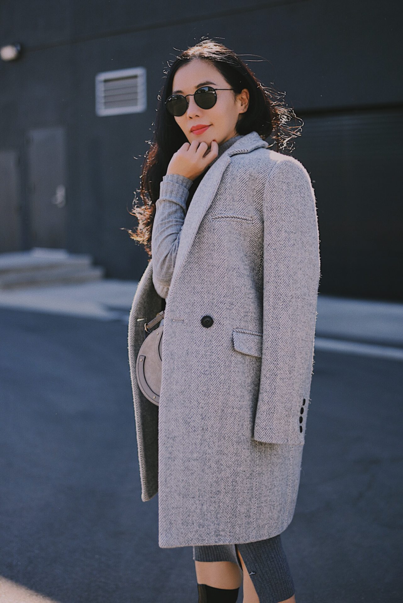 Fall Layering: Head to Toe in (Grey)