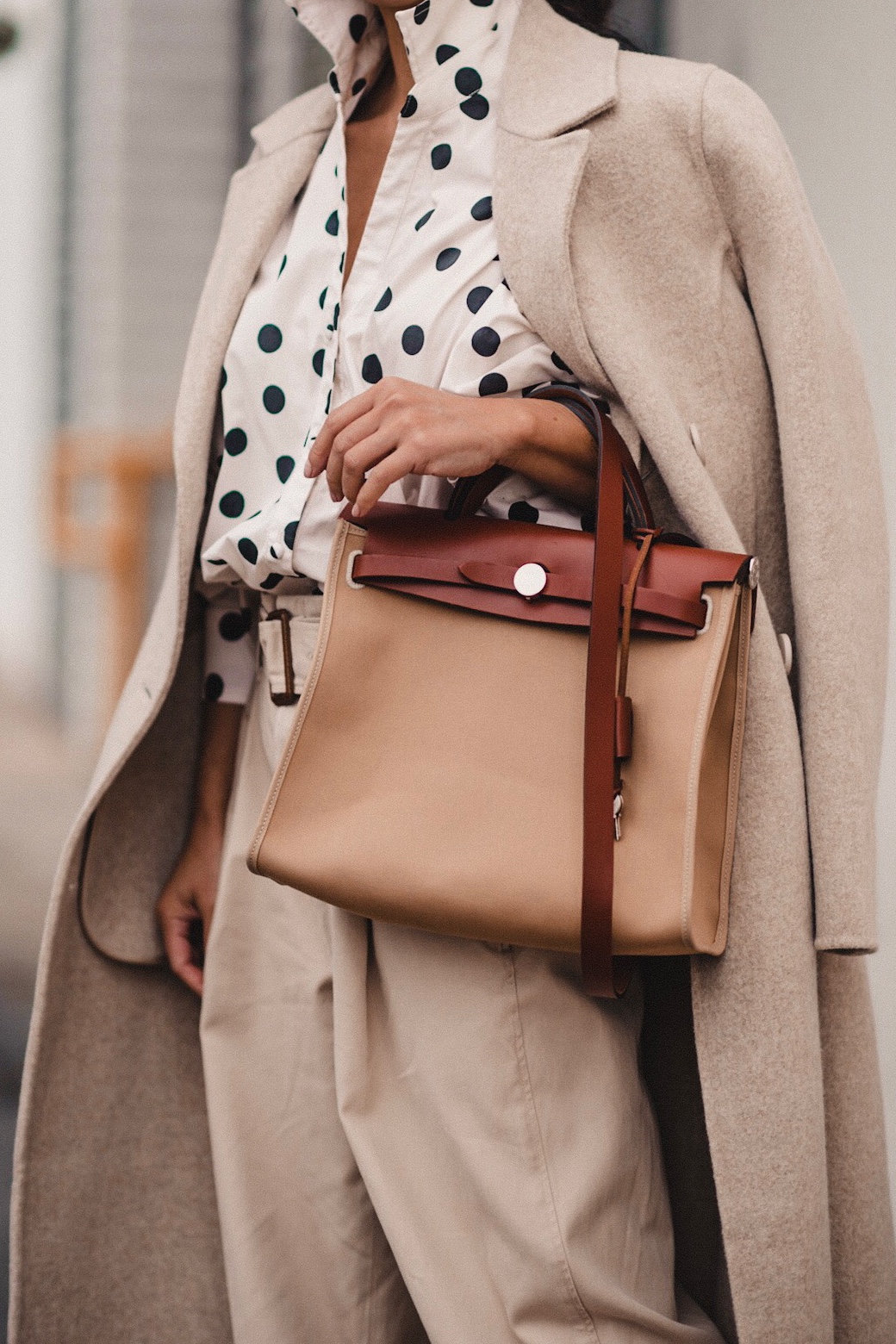 New Fall Lips Color and New Vintage Hermes Bag | Hallie Daily
