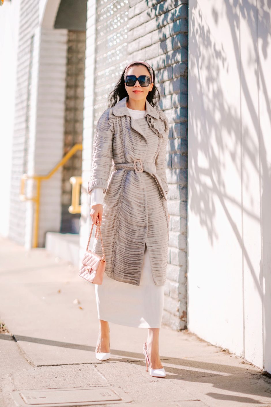 Knit Set & Burberry Trench