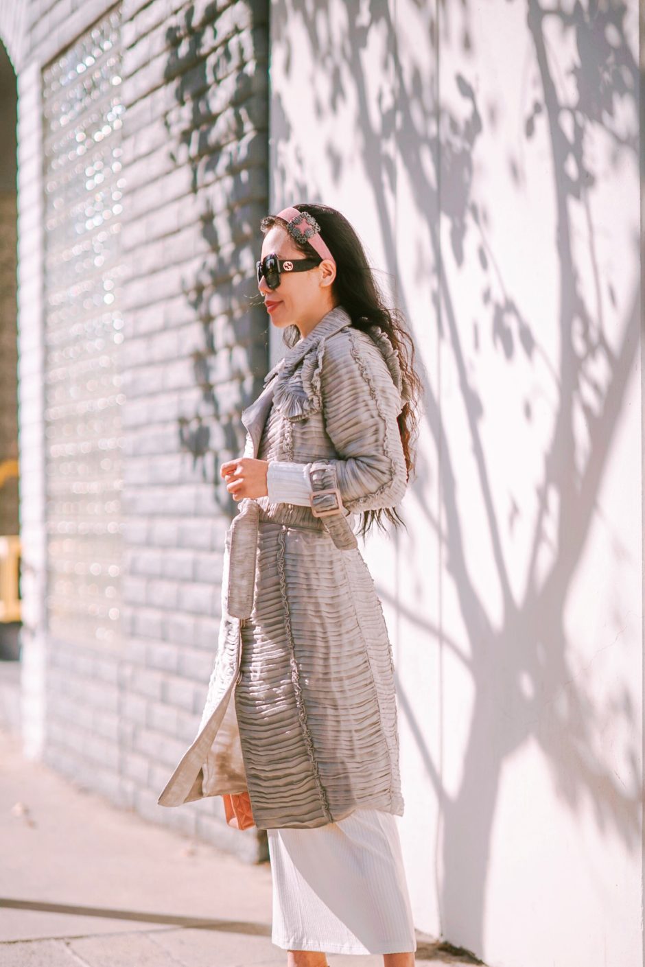 Knit Set & Burberry Trench