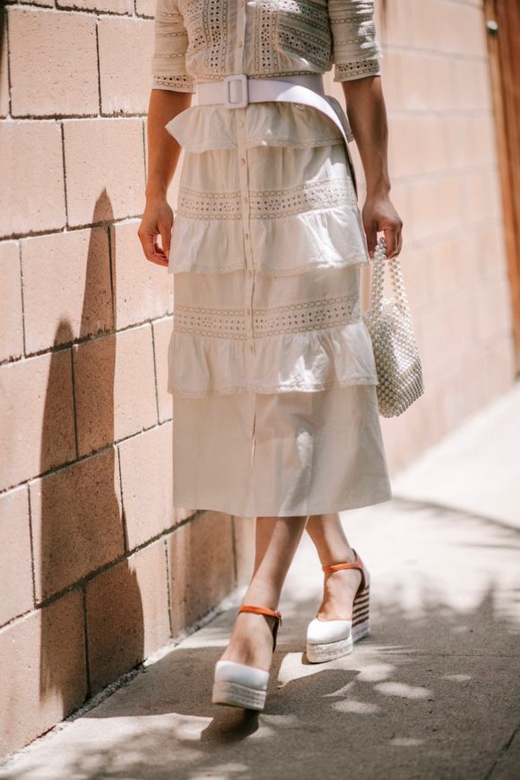 Summer White Dress – HallieDaily