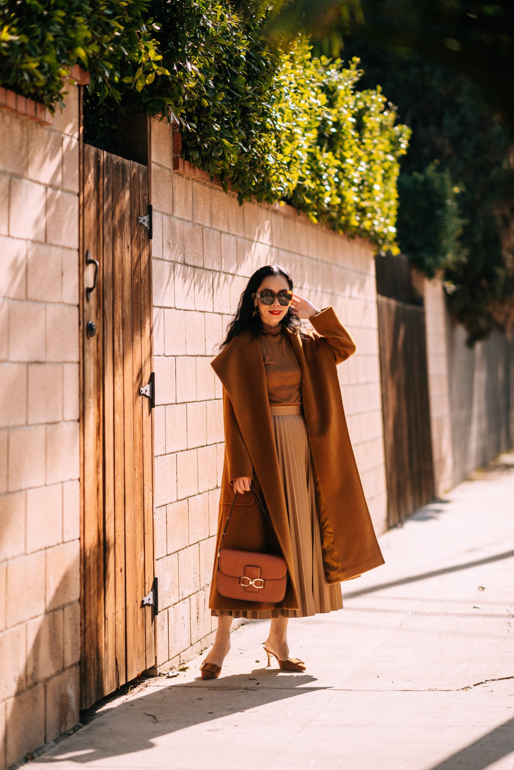 Camel Hair Coat | HallieDaily