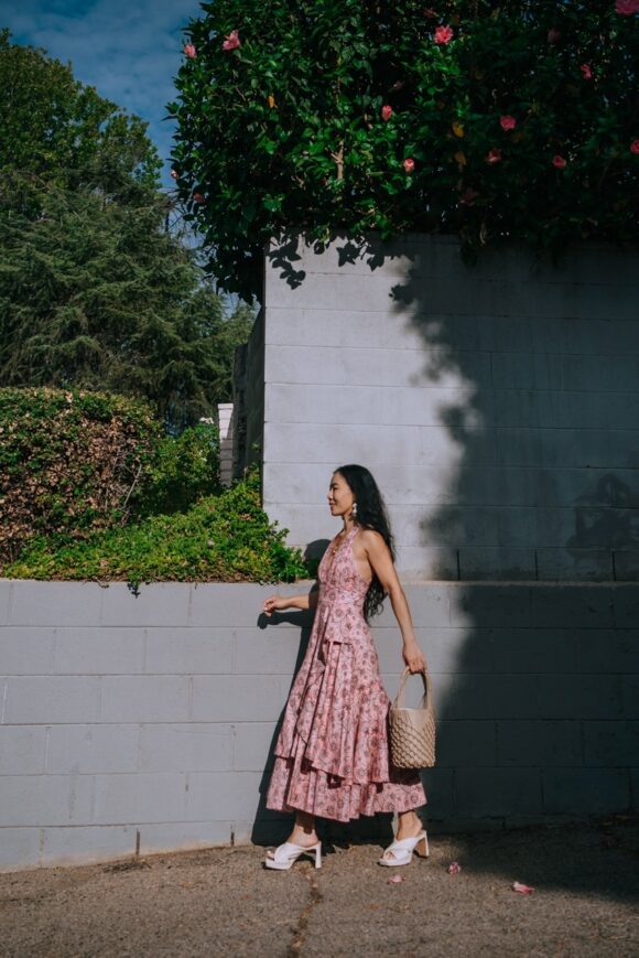 How to Style A Floral Dress | HallieDaily