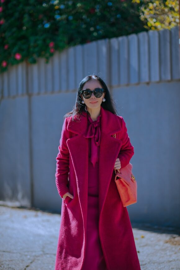 How to Style A Colored Coat – HallieDaily