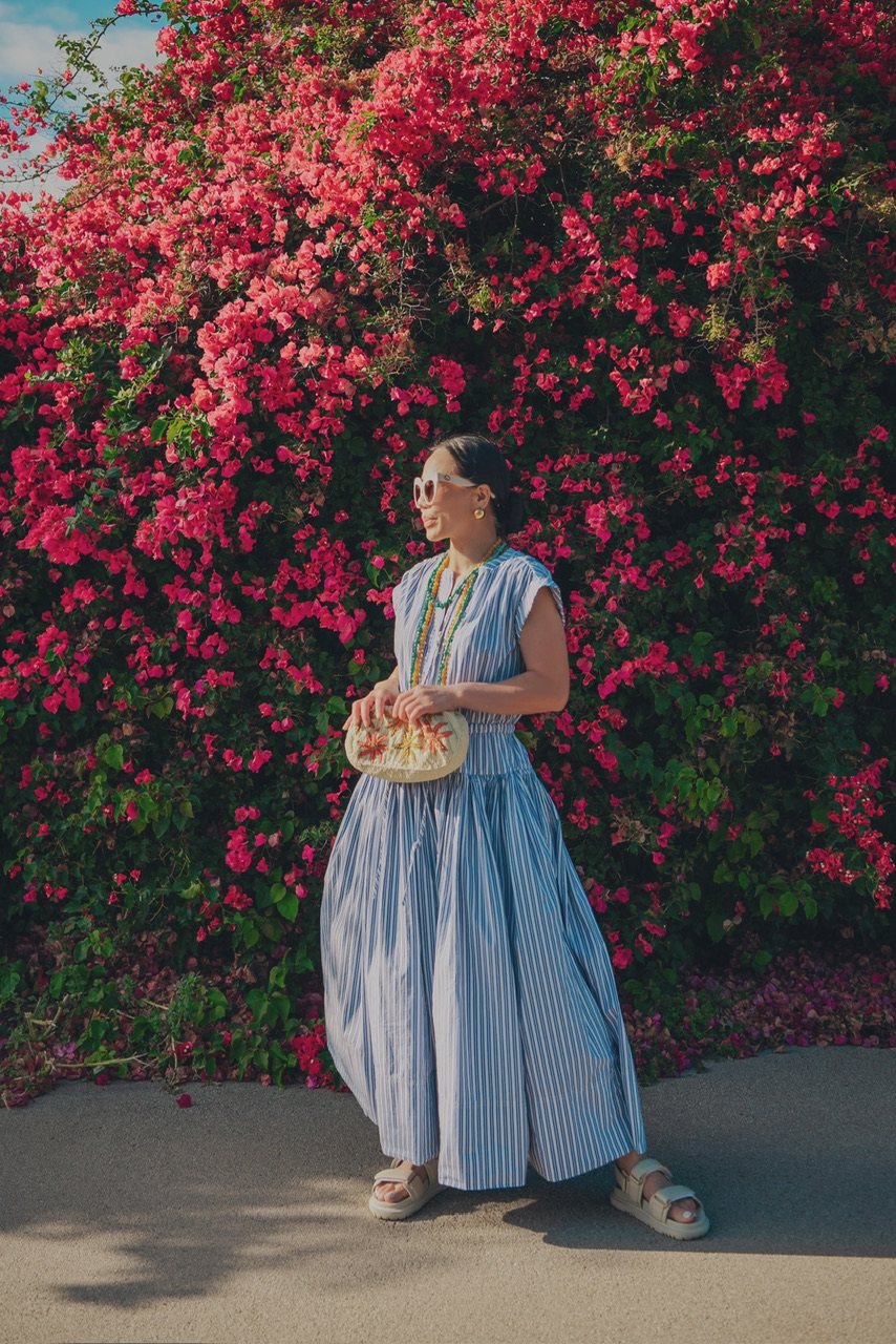 Striped Cotton Dress