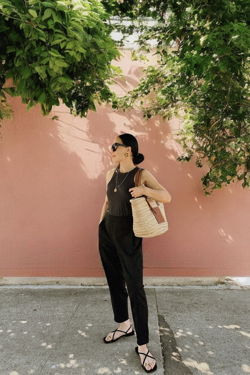 Tank Top & Wide-Leg Pants