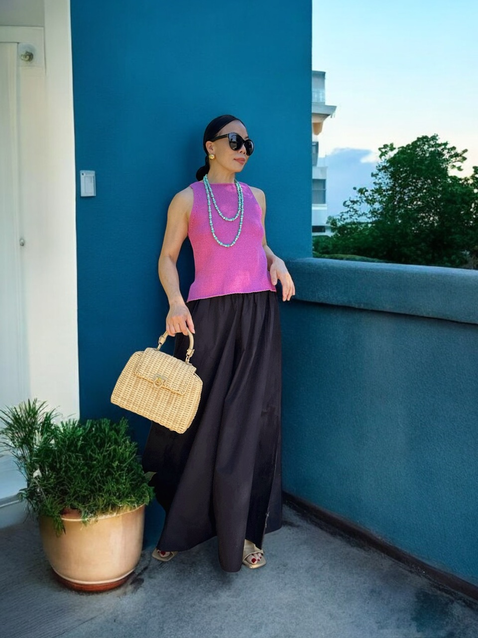 Summer Wide-leg Pants Styling guide