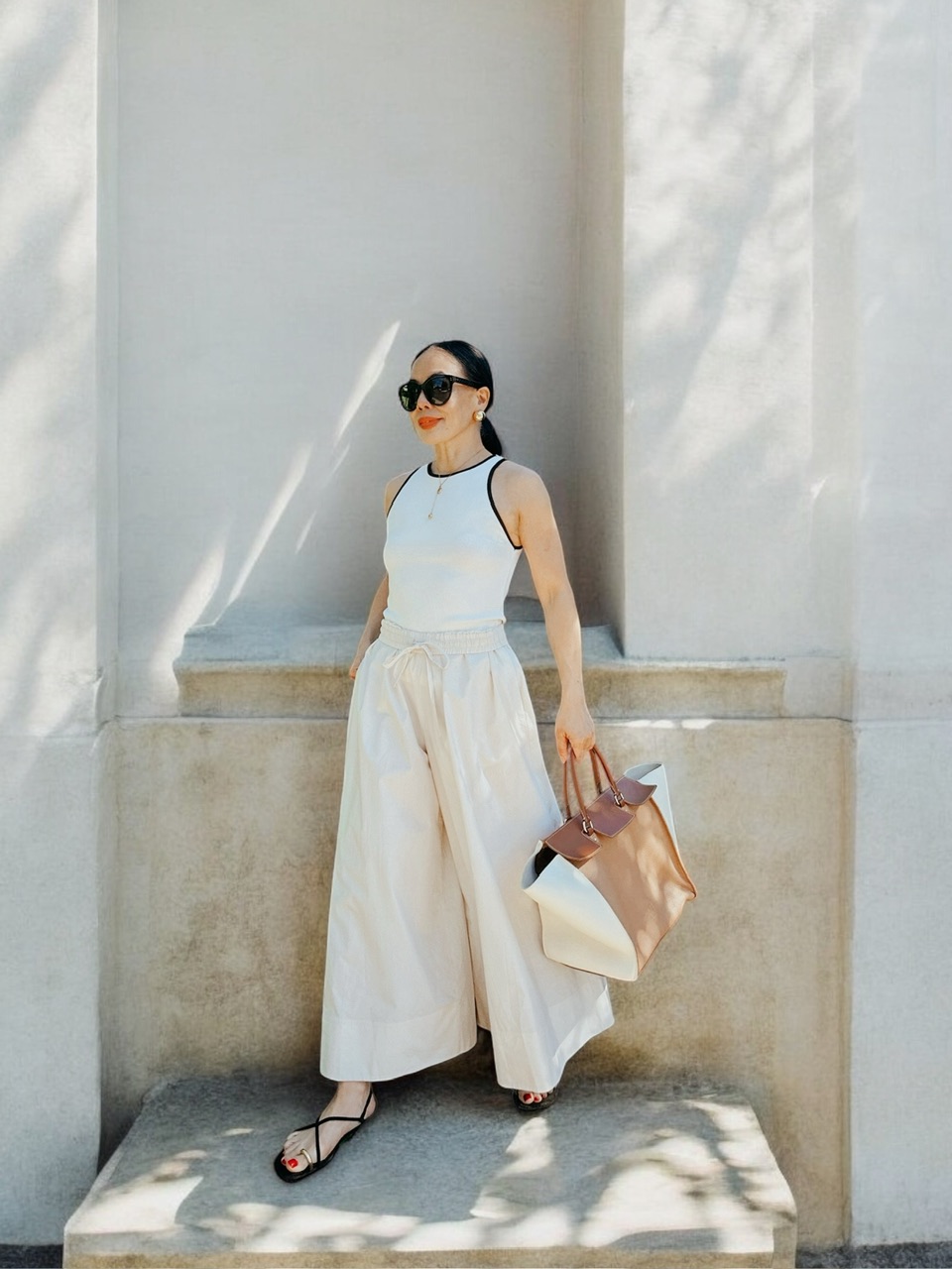 Summer Wide-leg Pants Styling guide