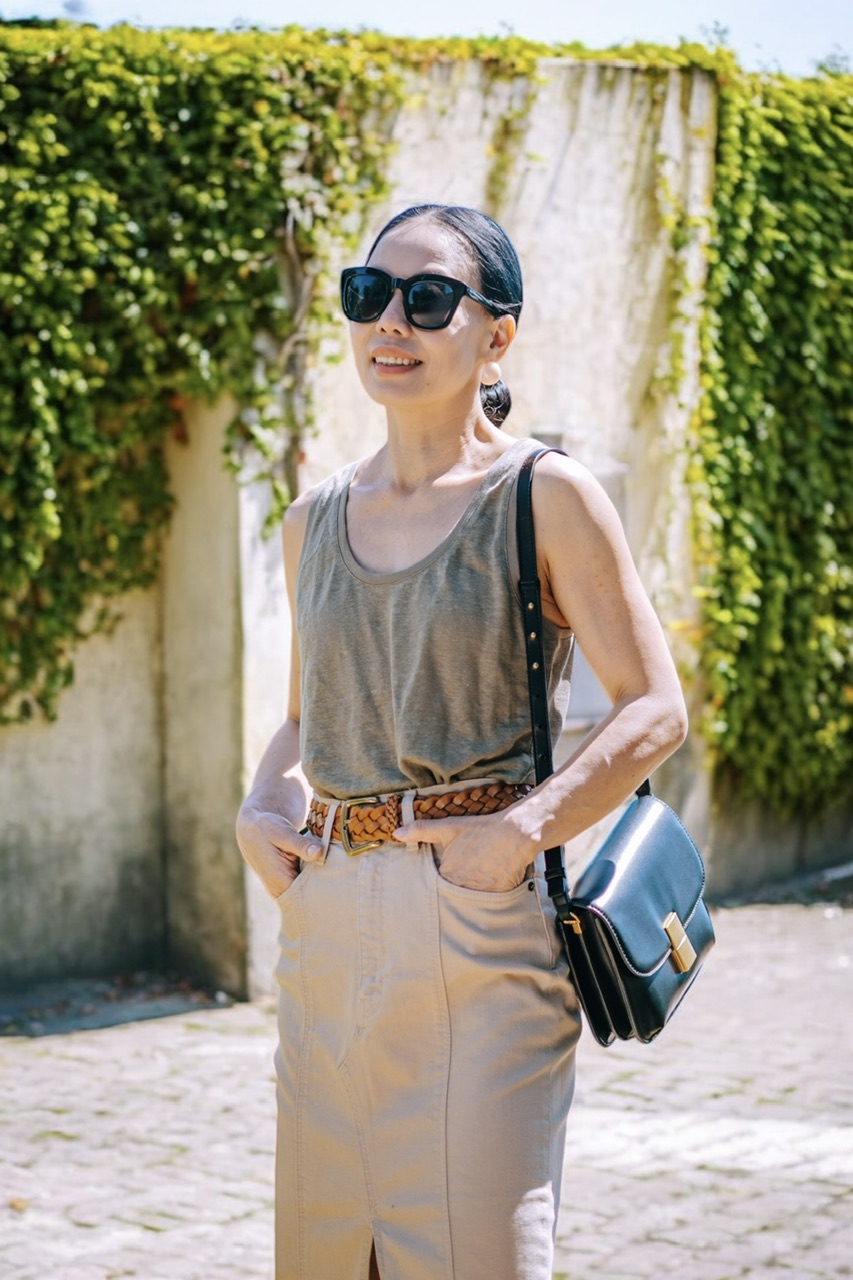 Tank Top & Pencil Skirt